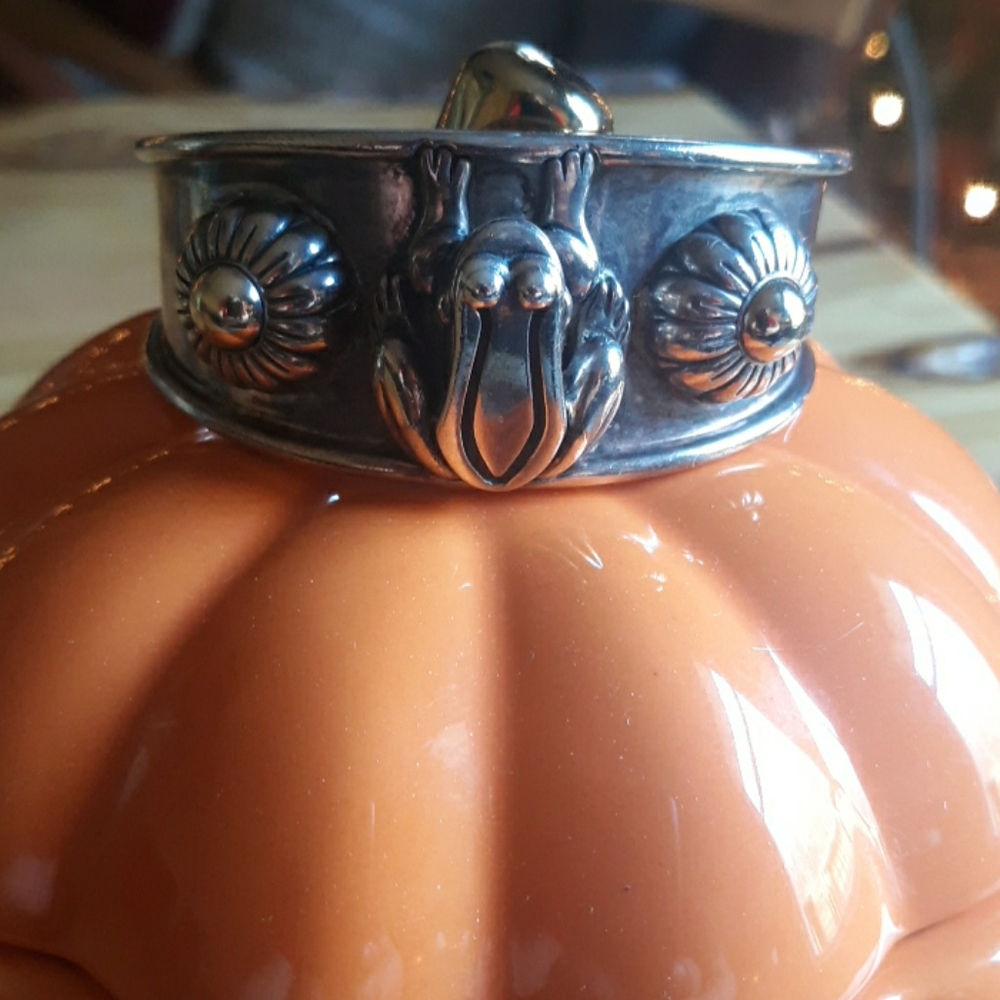 Barry Cord kieselstein frog cuff bracelet